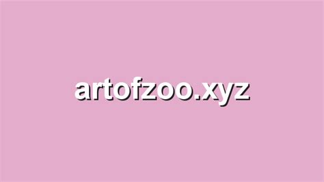 art of zoo sex|Artofzoo